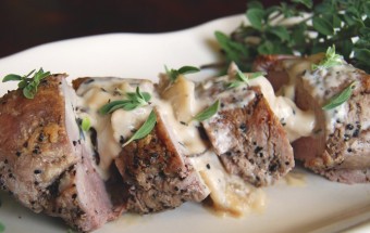Pork Tenderloin with Caramelized Pears