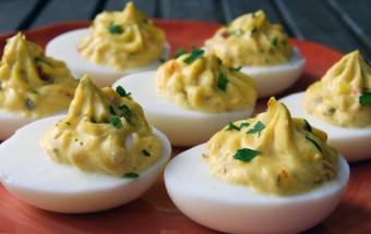 West Coast Deviled Eggs