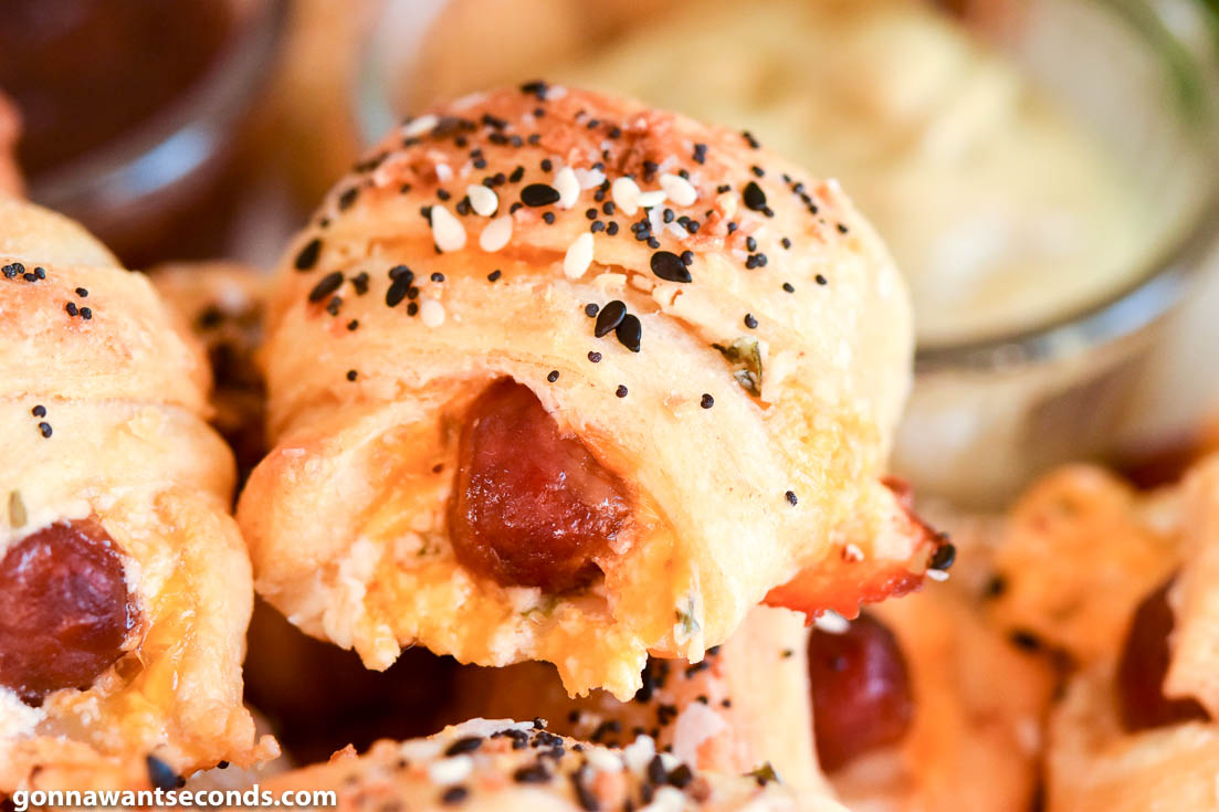 Everything Pigs in a Blanket, close up