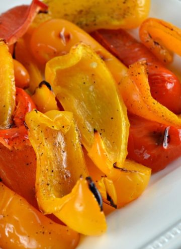 Simple Roasted Peppers