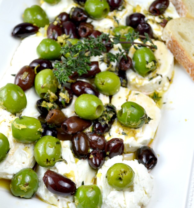 Goat Cheese-with-Olive-Lemon-and -Thyme