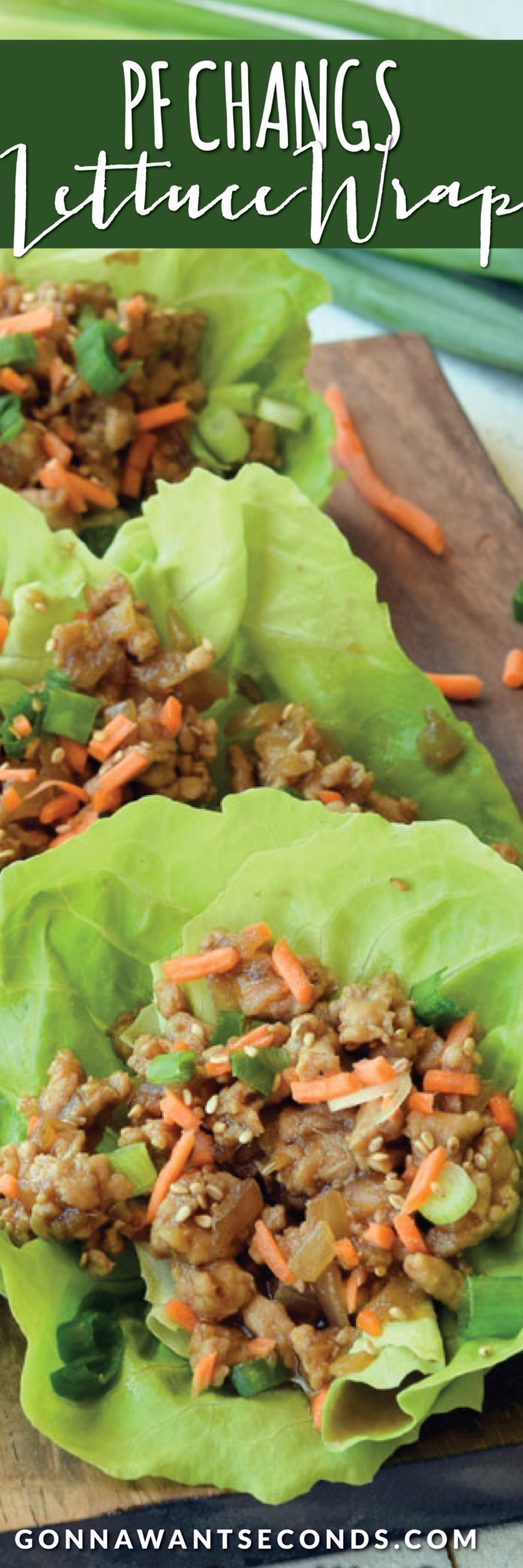 PF Changs Lettuce Wraps~this super easy copycat recipe is unbelievably delicious, healthy and ready to devour in 20 minutes! 