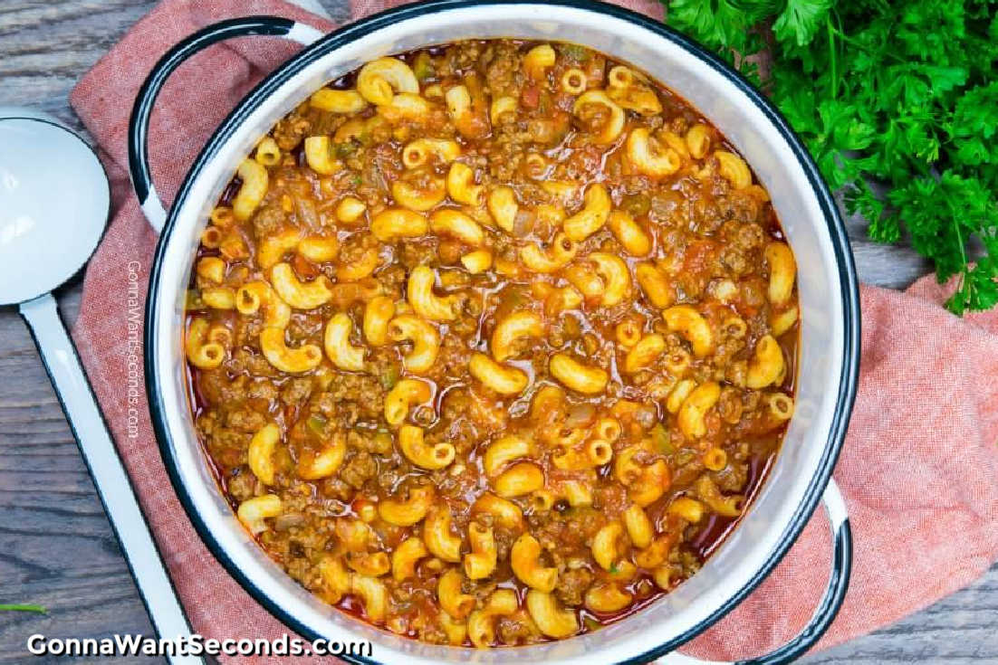 American Chop Suey {Family Fav!} Gonna Want Seconds