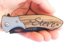 24 Best Christmas Gifts For Your Hubby Personalized Laser Engraved Tactical Pocket Knife