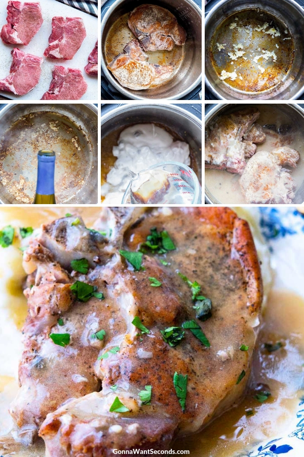 Step By Step How To Make Instant pot pork chops