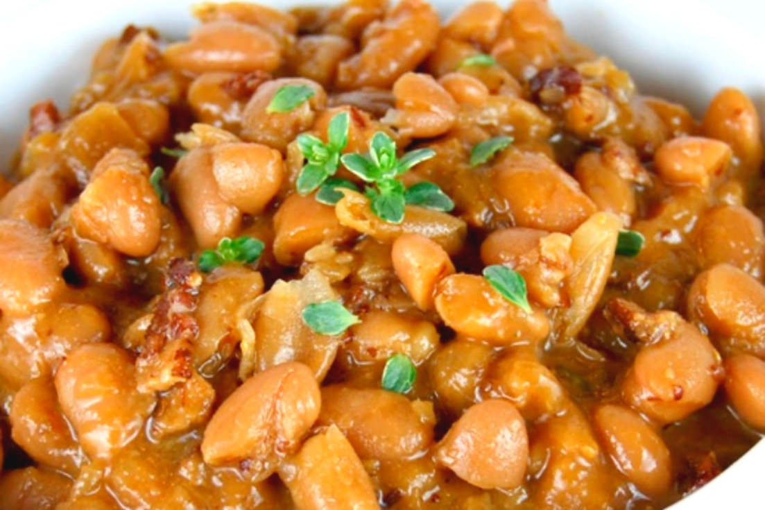 BBQ Baked Beans in a bowl
