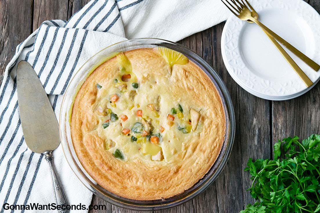 Bisquick Chicken Pot Pie -Easy and Delish - Gonna Want Seconds