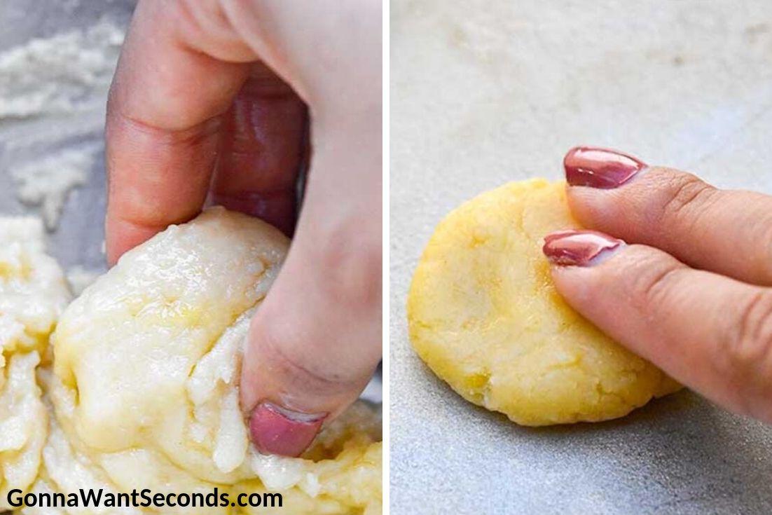 Step by step how to make Anise Cookies, preparing the dough