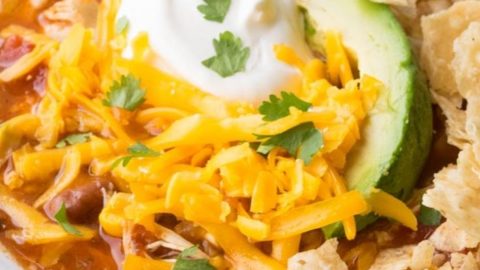 chicken taco soup with ranch dressing and cream cheese Chicken Taco Soup