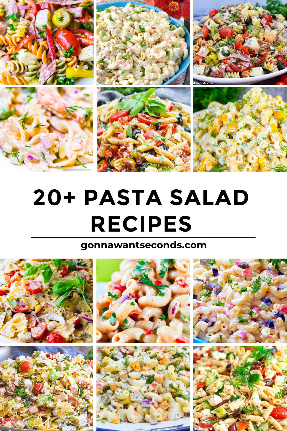 pasta salad recipes montage