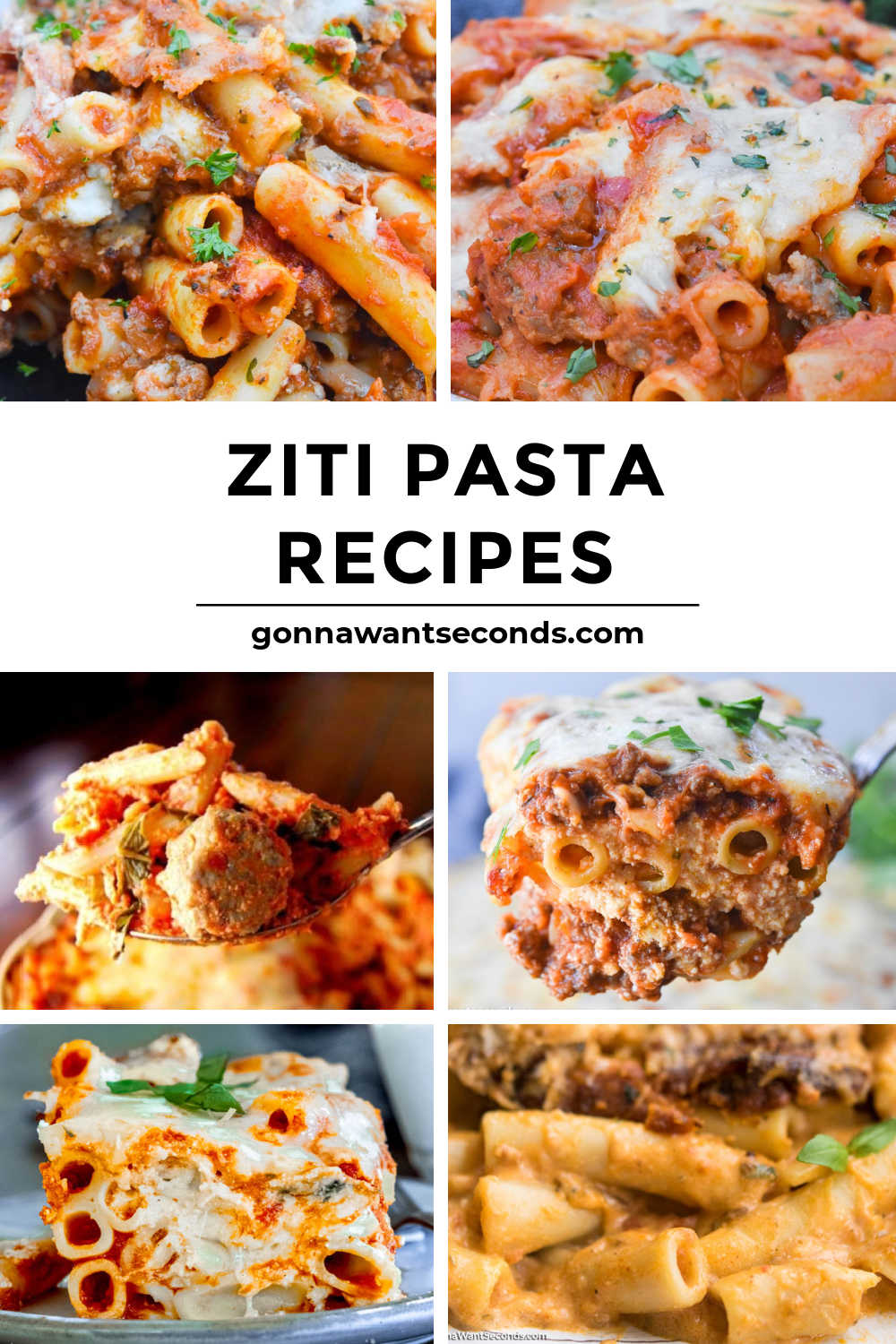Ziti pasta recipes montage