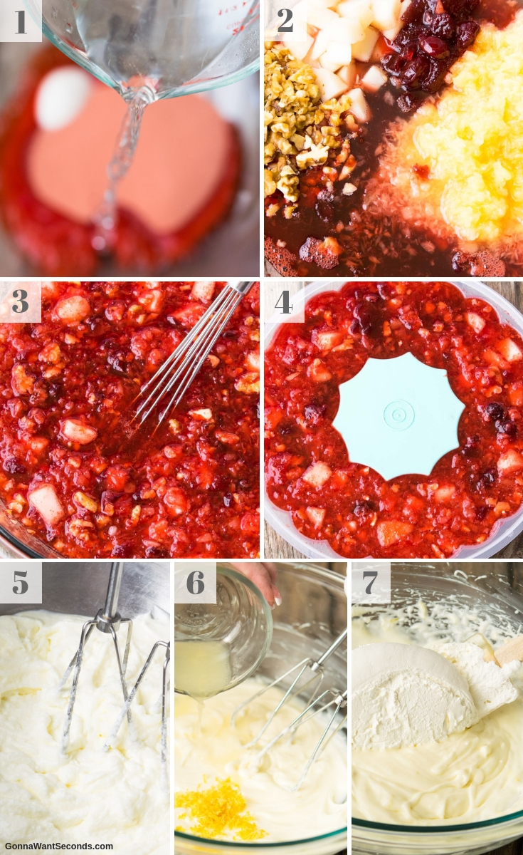 Step By Step How To Make Cranberry Jello Salad