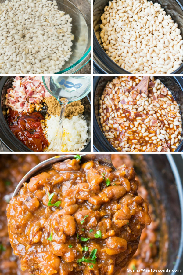 Step By Step How To Make Crockpot Baked Beans