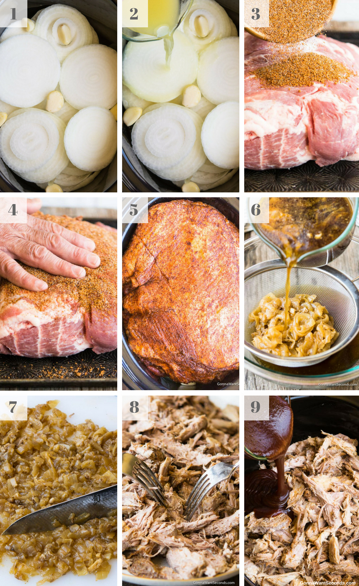 Step By Step How To Make Crockpot Pulled Pork