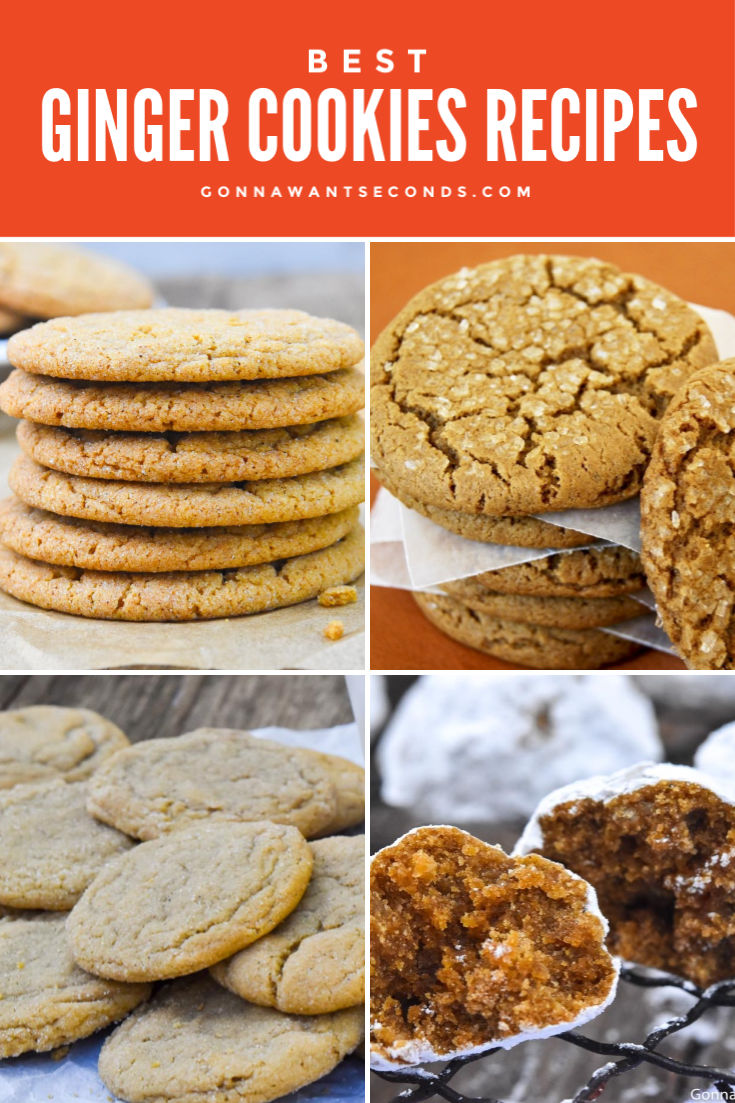 Ginger Cookies Recipes Round Up