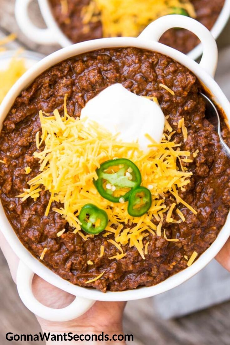 Texas Chili Recipe-Beefy, Thick, Spicy