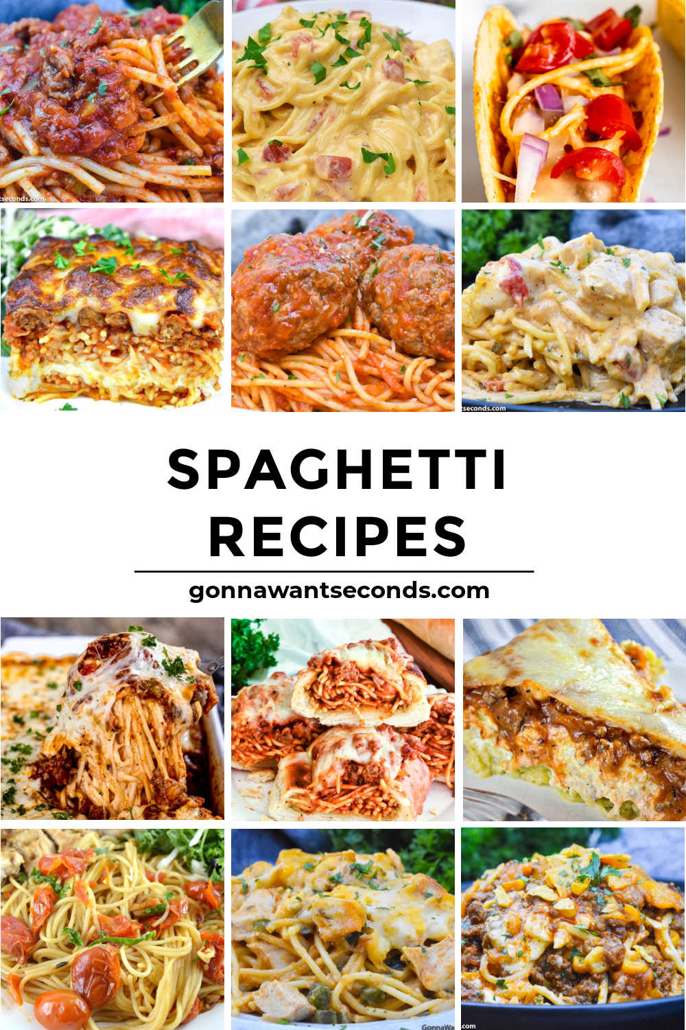 Spaghetti recipes montage