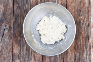 Step 5 how to make Bisquick rolled biscuit, until soft dough forms.