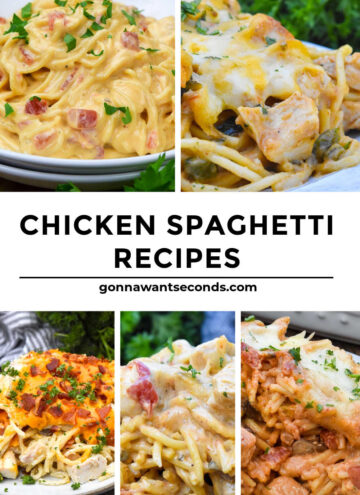 Chicken spaghetti recipes montage