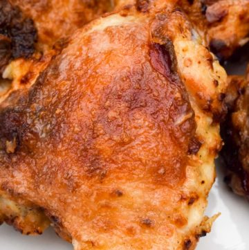 Air Fryer Chicken on a plate