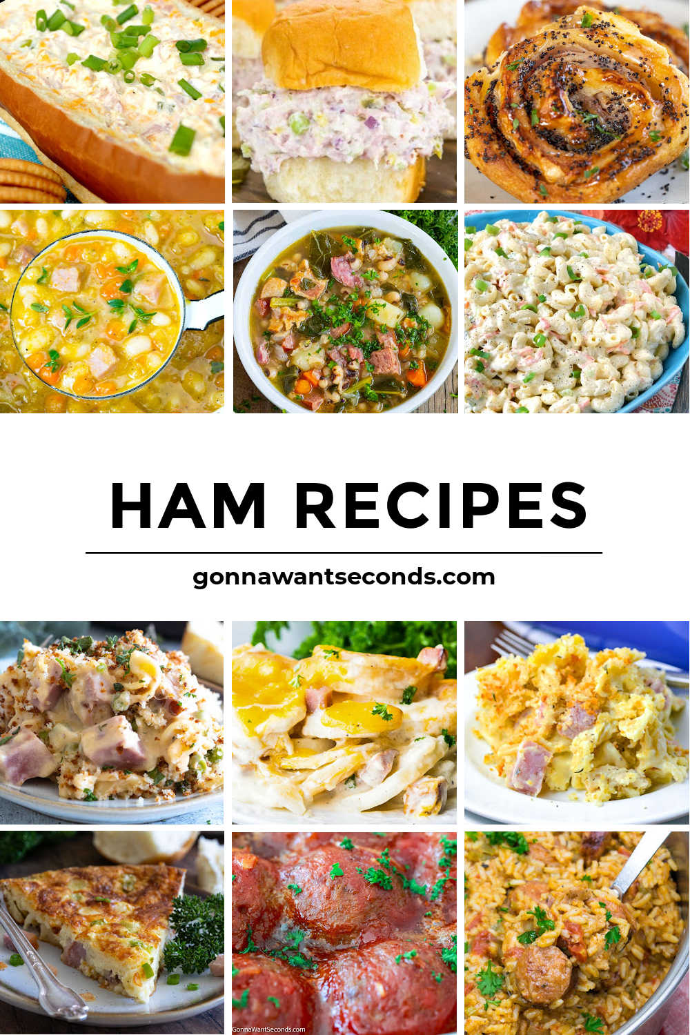 ham recipes montage