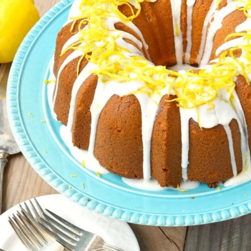 Lemon Cream Cheese Pound Cake Gonna Want Seconds