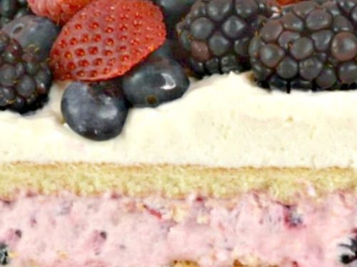Berry Chantilly Cake With Mascarpone Frosting  Sugar Geek Show