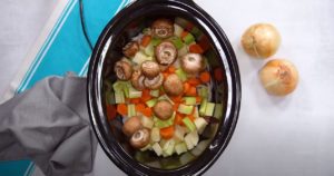 How to make slow cooker beef stew recipe, cooking in the crock pot