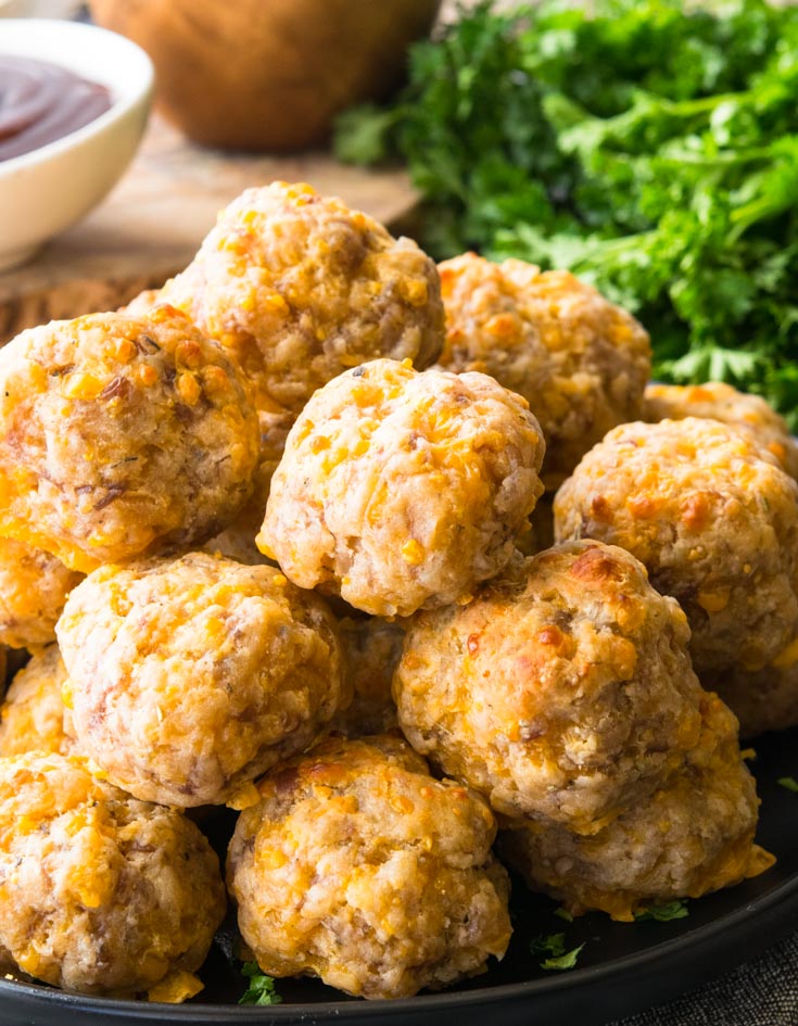 Classic Bisquick Sausage Balls-A Southern Favorite - Gonna Want Seconds