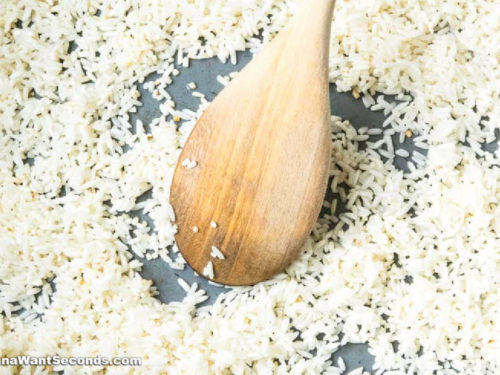 How to make Hoppin John, toasting the rice