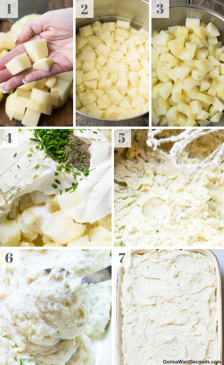 Step By Step How To Make Make Ahead Mashed Potatoes