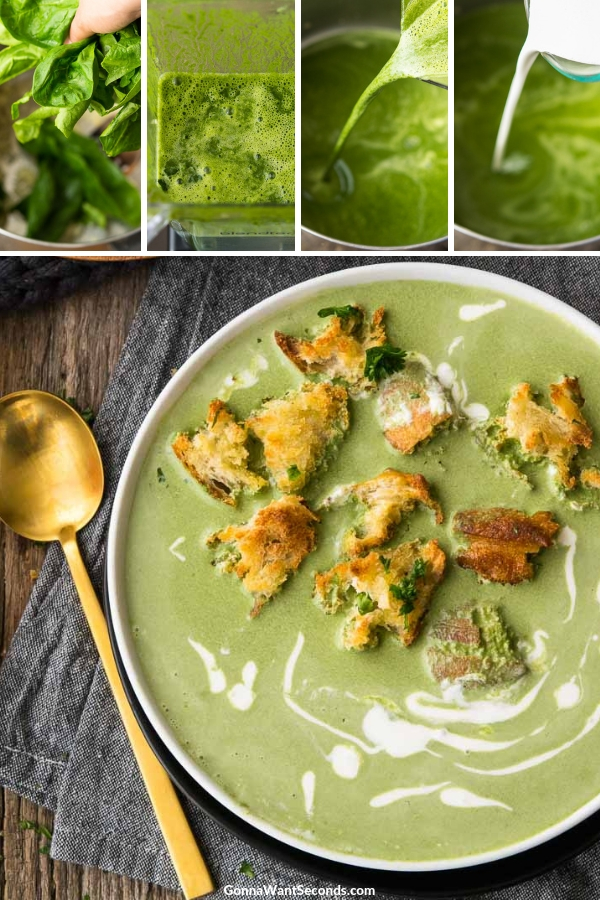 Step By Step How To Make Spinach Soup