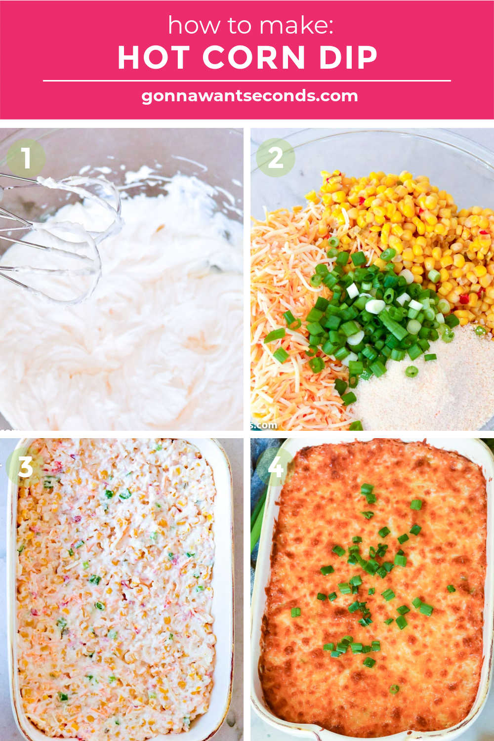Step By Step How To make Hot Corn Dip