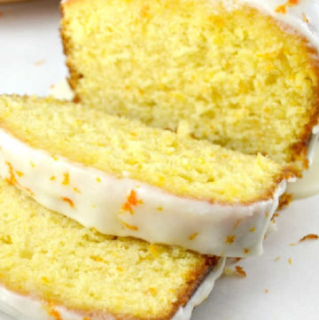 This Orange Pound Cake is off the charts delicious. The orange flavor is more intense than any other version you may have tried. It’s also buttery & tender!