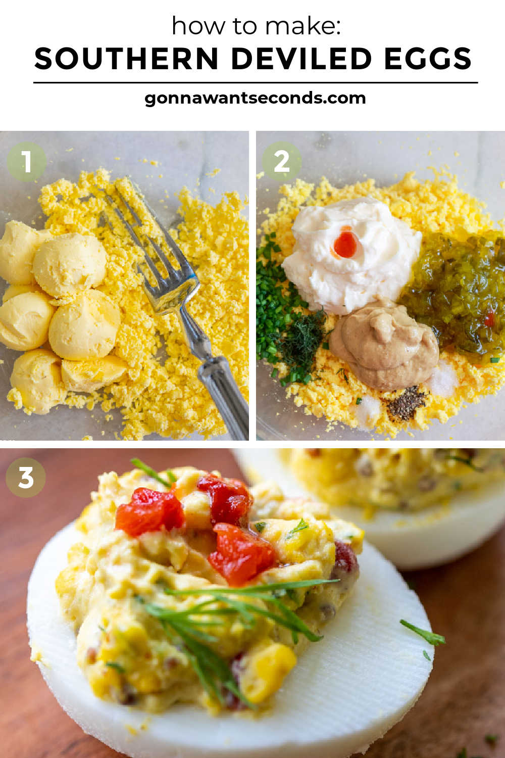 step by step how to make southern deviled eggs 