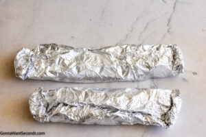 How to make campfire potatoes aluminum foil, wrapping it