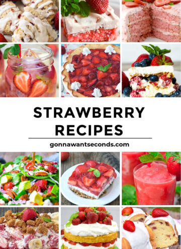 strawberry recipes montage