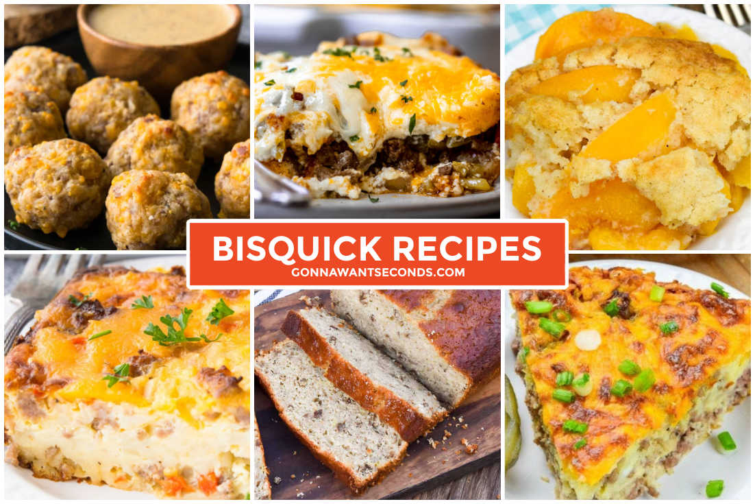 Bisquick Recipes Montage 2