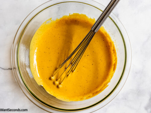 How to make Carolina Gold BBQ Sauce , whisking all the ingredients