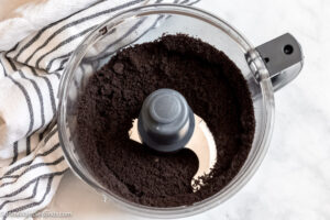How to make oreo pie crust in a food processor