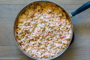 How to make sausage cream cheese rotel dip , melt the cheese