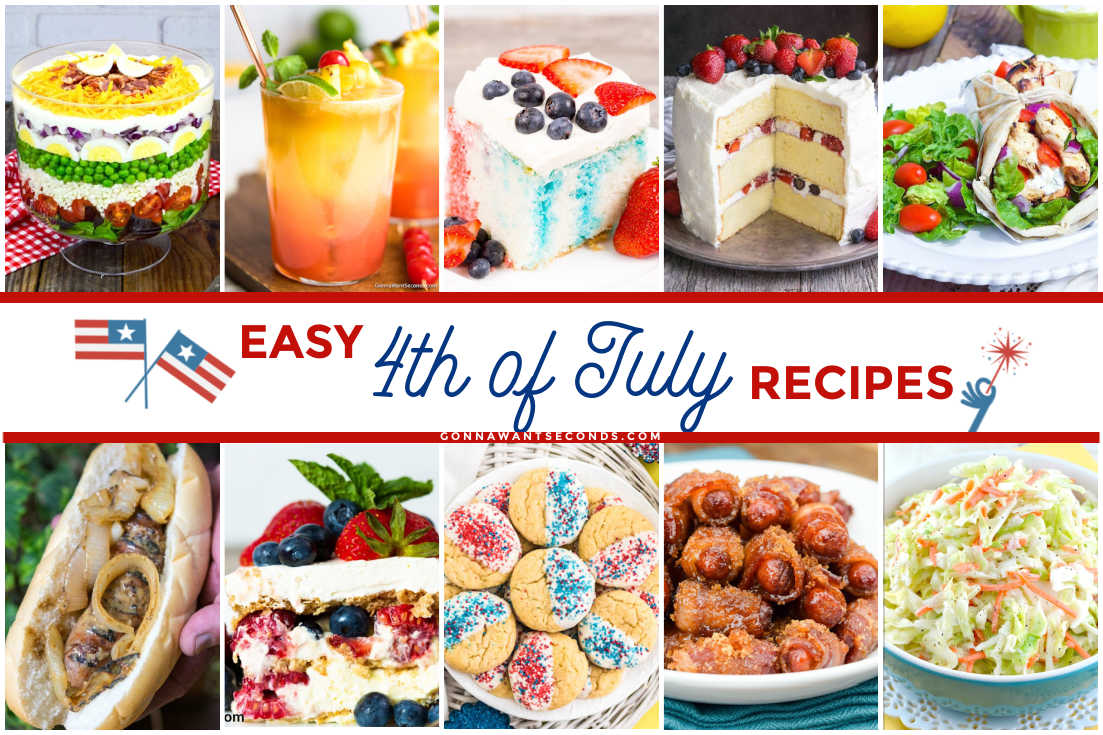 traditional 4th of july menu