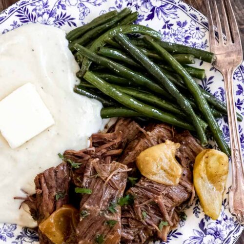 Instant Pot Mississippi Pot Roast {Pressure Cooker Mississippi Pot