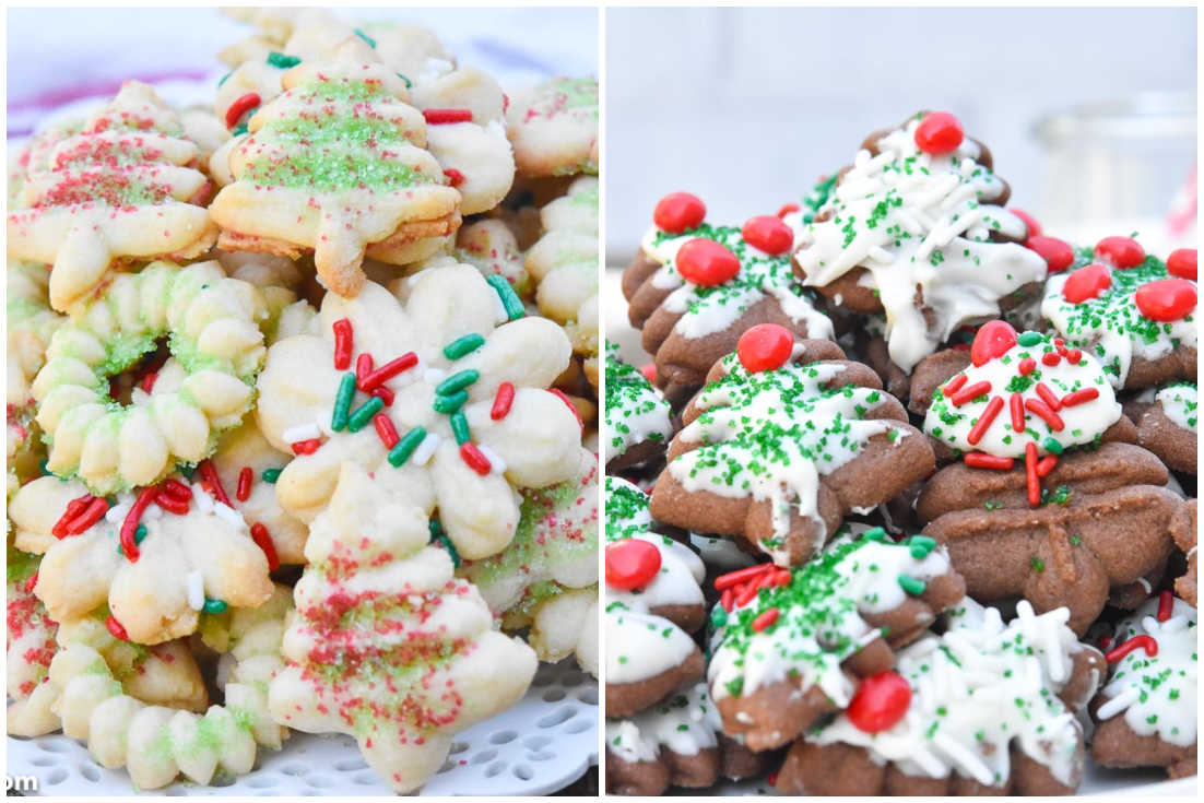 Spritz Cookies Christmas Cookie Recipes