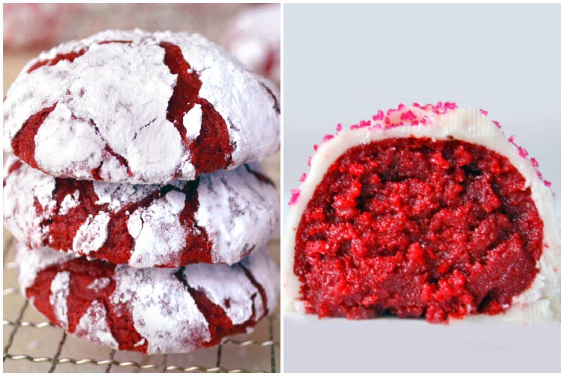 Red Velvet Cookies Christmas Cookie Recipes