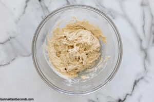 How to make Bisquick Dumplings , mixing Bisquick and milk