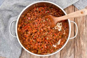 how to make best turkey chili , stir and cook
