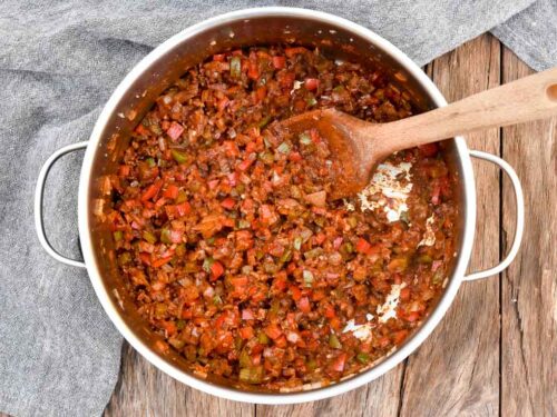 how to make best turkey chili , stir and cook