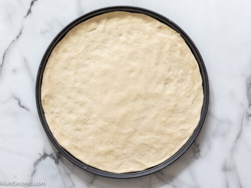 how to make bisquick dough recipe step 3, flatten and bake