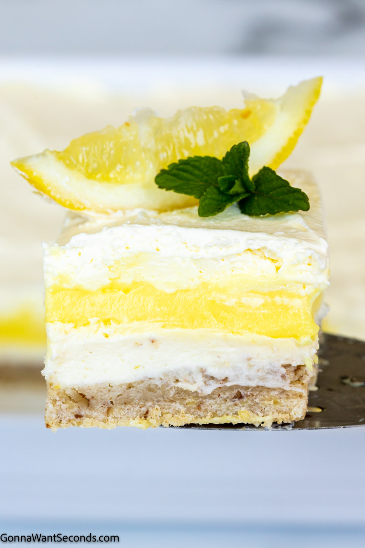 A slice of lemon lush